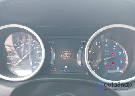 2015 Maserati Ghibli S Q4 from USA, damaged, VIN ZAM57RTA2F1133030